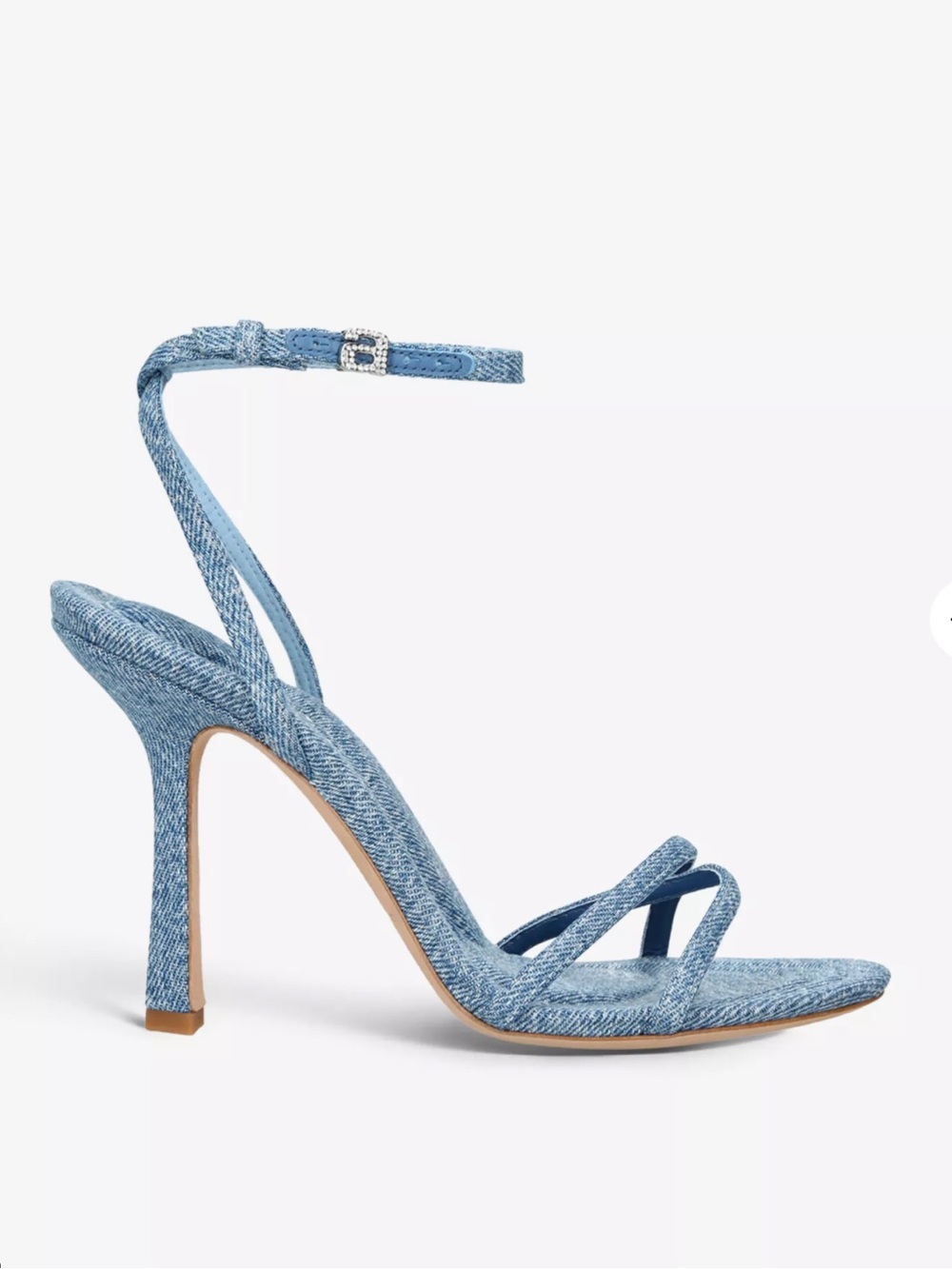 Alexander Wang Denim Strappy High Heel - Size 38.5